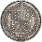 1889 Shilling - Victoria British Silver Coin - Nice