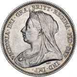 1893 Shilling - Victoria British Silver Coin - Very Nice