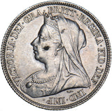 1897 Shilling - Victoria British Silver Coin - Very Nice