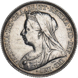 1898 Shilling - Victoria British Silver Coin - Nice