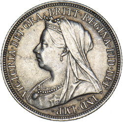 1899 Shilling - Victoria British Silver Coin - Nice