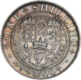 1900 Shilling - Victoria British Silver Coin - Very Nice