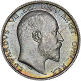 1903 Shilling - Edward VII British Silver Coin - Superb