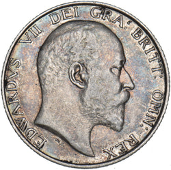 1903 Shilling - Edward VII British Silver Coin - Nice