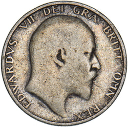 1905 Shilling - Edward VII British Silver Coin