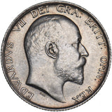 1906 Shilling - Edward VII British Silver Coin - Superb