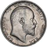 1910 Shilling - Edward VII British Silver Coin - Very Nice