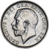 1919 Shilling - George V British Silver Coin - Very Nice