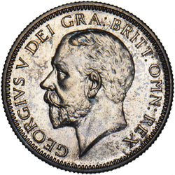 1927 Proof Shilling - George V British Silver Coin - Superb