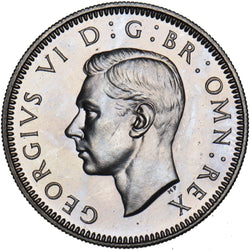 1951 Proof Scottish Shilling - George VI British  Coin - Superb