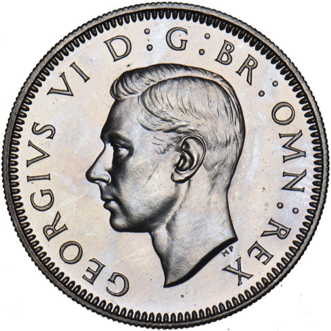 1951 Proof Scottish Shilling - George VI British  Coin - Superb