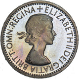 1953 Proof English Shilling - Elizabeth II British  Coin - Superb