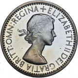 1953 Proof Scottish Shilling - Elizabeth II British  Coin - Superb