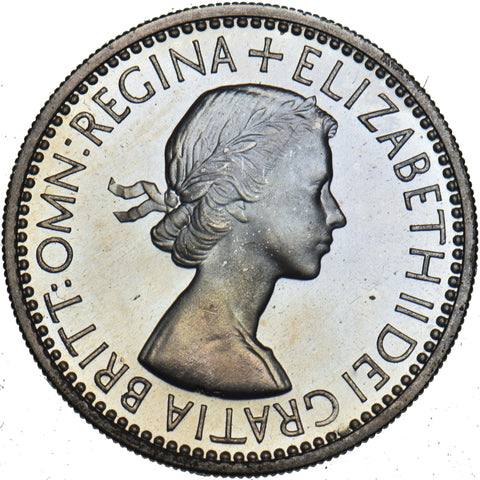 1953 Proof Scottish Shilling - Elizabeth II British  Coin - Superb