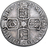 1711 Sixpence - Anne British Silver Coin - Nice
