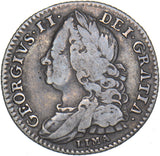 1746 Lima Sixpence - George II British Silver Coin