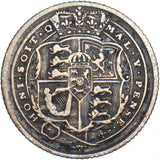 1816 Sixpence - George III British Silver Coin - Nice