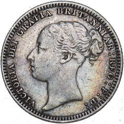1879 Sixpence - Victoria British Silver Coin - Nice
