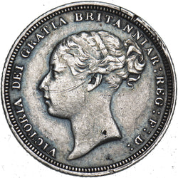 1880 Sixpence - Victoria British Silver Coin