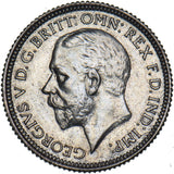 1927 Proof Sixpence - George V British Silver Coin - Superb