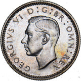 1937 Proof Sixpence - George VI British Silver Coin - Superb