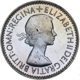 1953 Proof Sixpence - Elizabeth II British  Coin - Superb