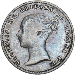 1841 Groat (Fourpence) - Victoria British Silver Coin