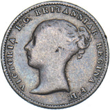 1854 Groat (Fourpence) - Victoria British Silver Coin