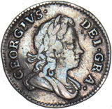 1717 Threepence - George I British Silver Coin