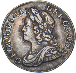 1731 Threepence - George II British Silver Coin - Very Nice