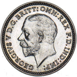 1927 Proof Threepence - George V British Silver Coin - Superb
