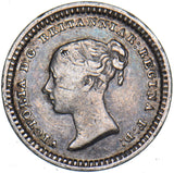 1843 Threehalfpence - Victoria British Silver Coin