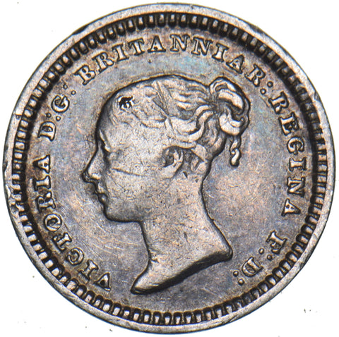 1843 Threehalfpence - Victoria British Silver Coin