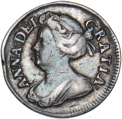 1709 Maundy Twopence - Anne British Silver Coin - Nice