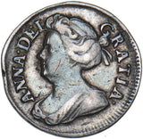 1709 Maundy Twopence - Anne British Silver Coin - Nice