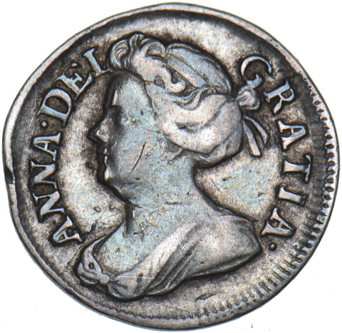 1709 Maundy Twopence - Anne British Silver Coin - Nice