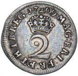 1709 Maundy Twopence - Anne British Silver Coin - Nice