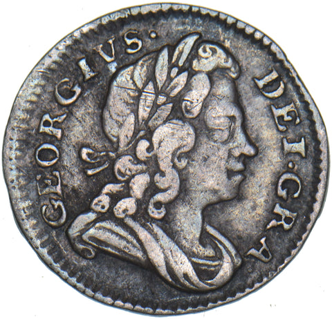 1717 Maundy Twopence - George I British Silver Coin - Nice