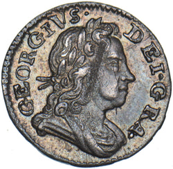 1720 Maundy Penny - George I British Silver Coin - Very Nice