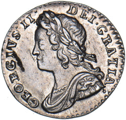 1739 Maundy Penny - George II British Silver Coin - Very Nice