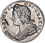1739 Maundy Penny - George II British Silver Coin - Very Nice