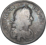 1670 Halfcrown - Charles II British Silver Coin