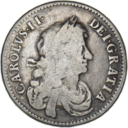 1671 Halfcrown - Charles II British Silver Coin