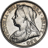 1895 Halfcrown - Victoria British Silver Coin