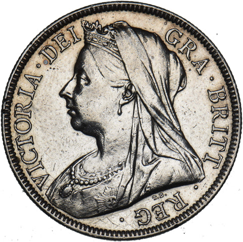 1895 Halfcrown - Victoria British Silver Coin