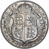 1916 Halfcrown - George V British Silver Coin - Very Nice