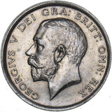 1919 Halfcrown - George V British Silver Coin - Very Nice