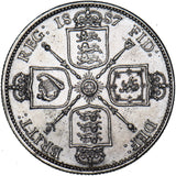 1887 Florin - Victoria British Silver Coin