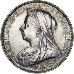 1901 Florin - Victoria British Silver Coin - Superb