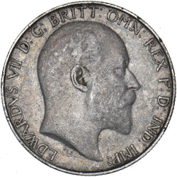 1905 Florin - Edward VII British Silver Coin - Nice